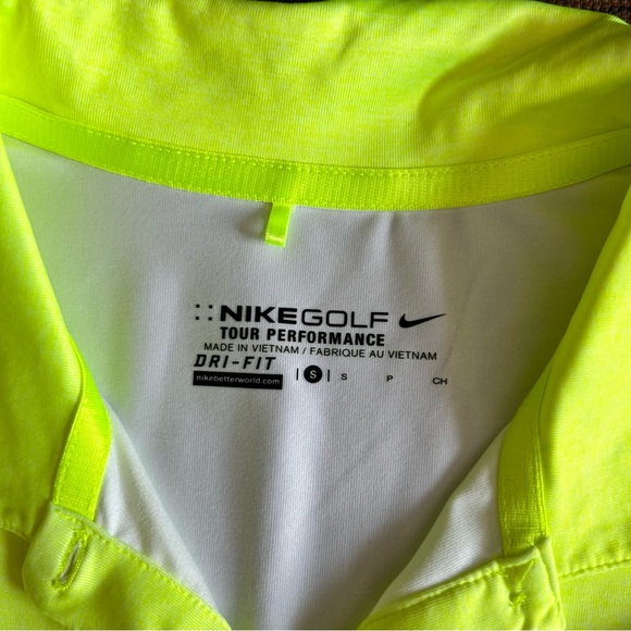 Like New! | Nike | White/Neon Yellow Golf Polo | Size S - Picture 3 of 6
